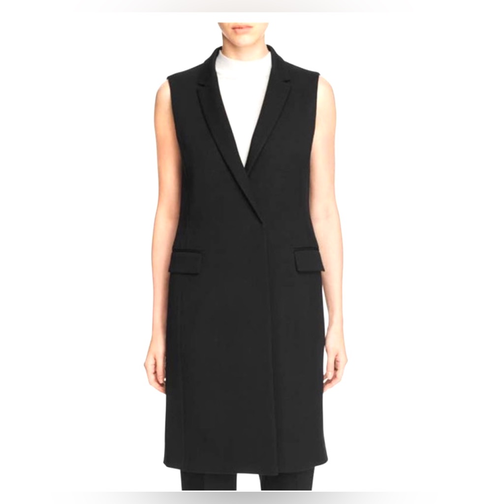 Hugo Boss Karana Long Duster Sleeveless Vest